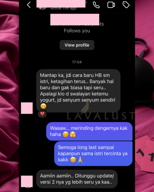Testimoni pasangan Lavalust