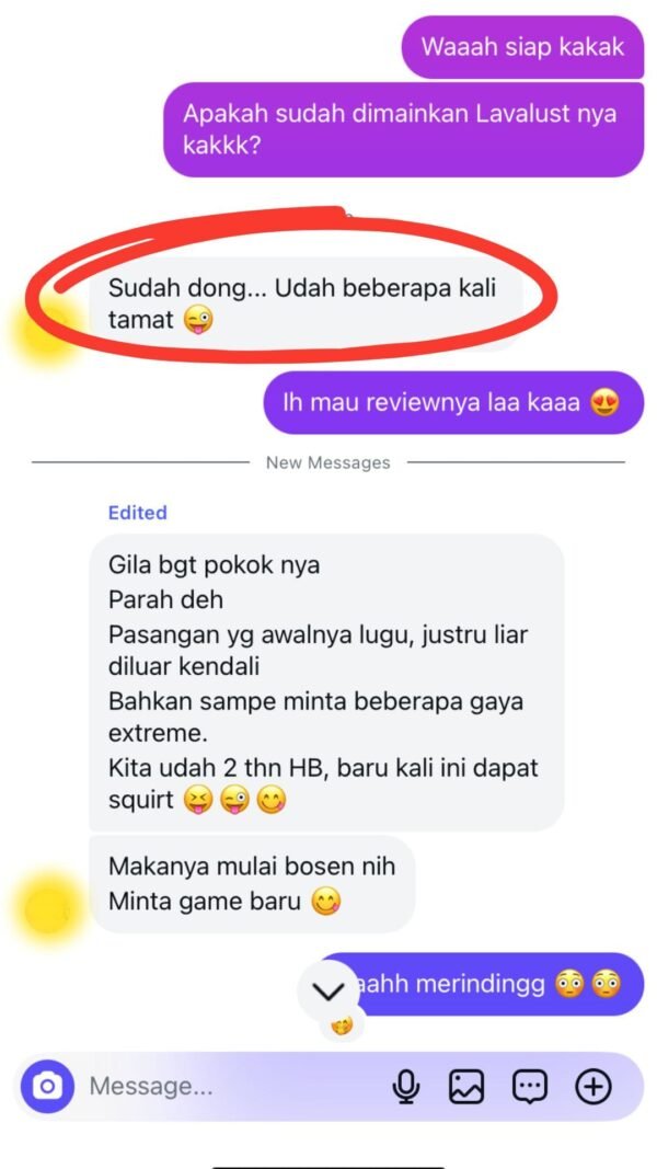 Testimoni pasangan Lavalust
