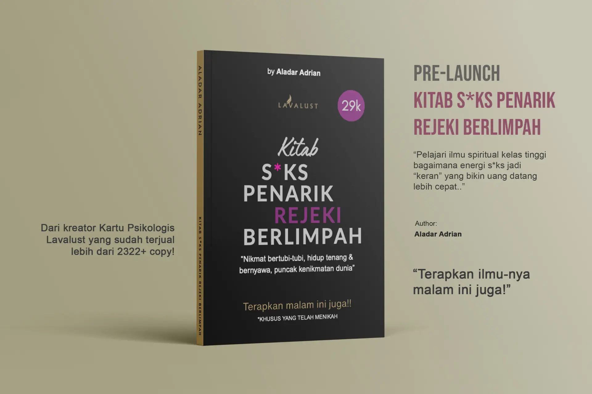 Kitab S*x Penarik Rejeki Berlimpah